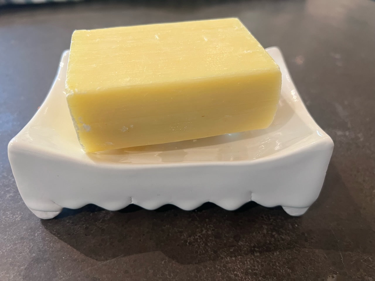 White Porcelain Soap Dish