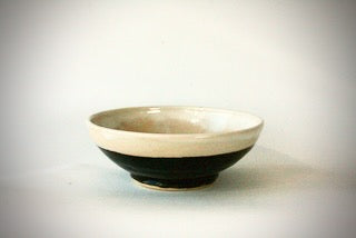Pair of Black & White Bowls