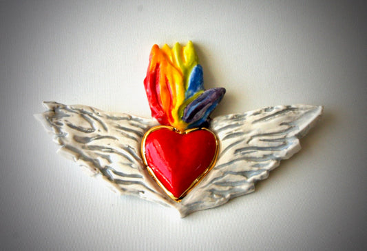 Winged Flaming Heart (6)