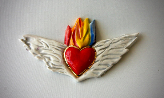 Winged Flaming Heart (7)