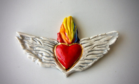 Winged Flaming Heart (8)