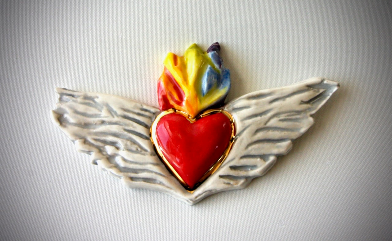 Winged Flaming Heart (11)