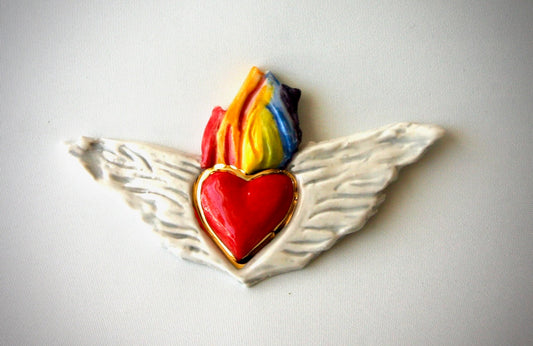 Winged Flaming Heart (13)