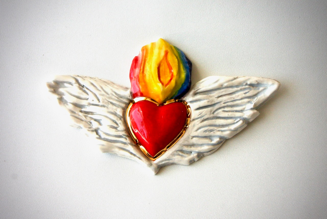 Winged Flaming Heart (15)