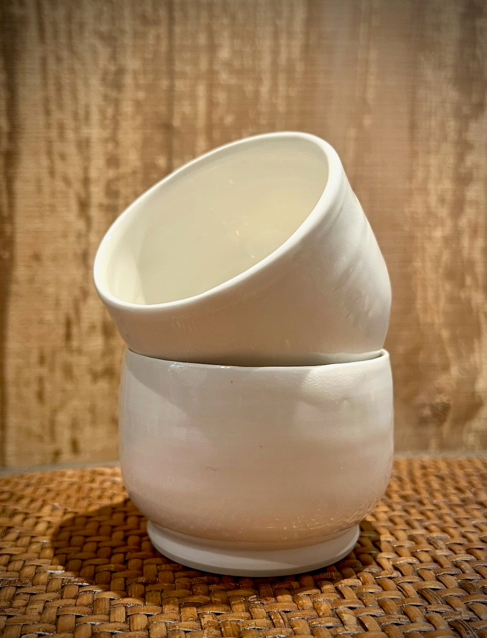Modern Porcelain Serving DIsh with 2 Small Accessory Dishes