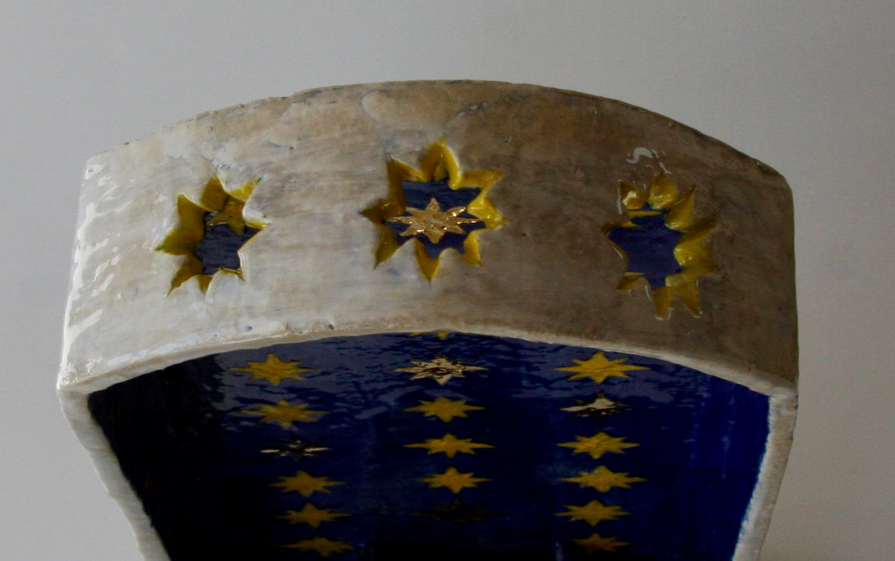 Wall-mounted Night Sky Candle Sconce