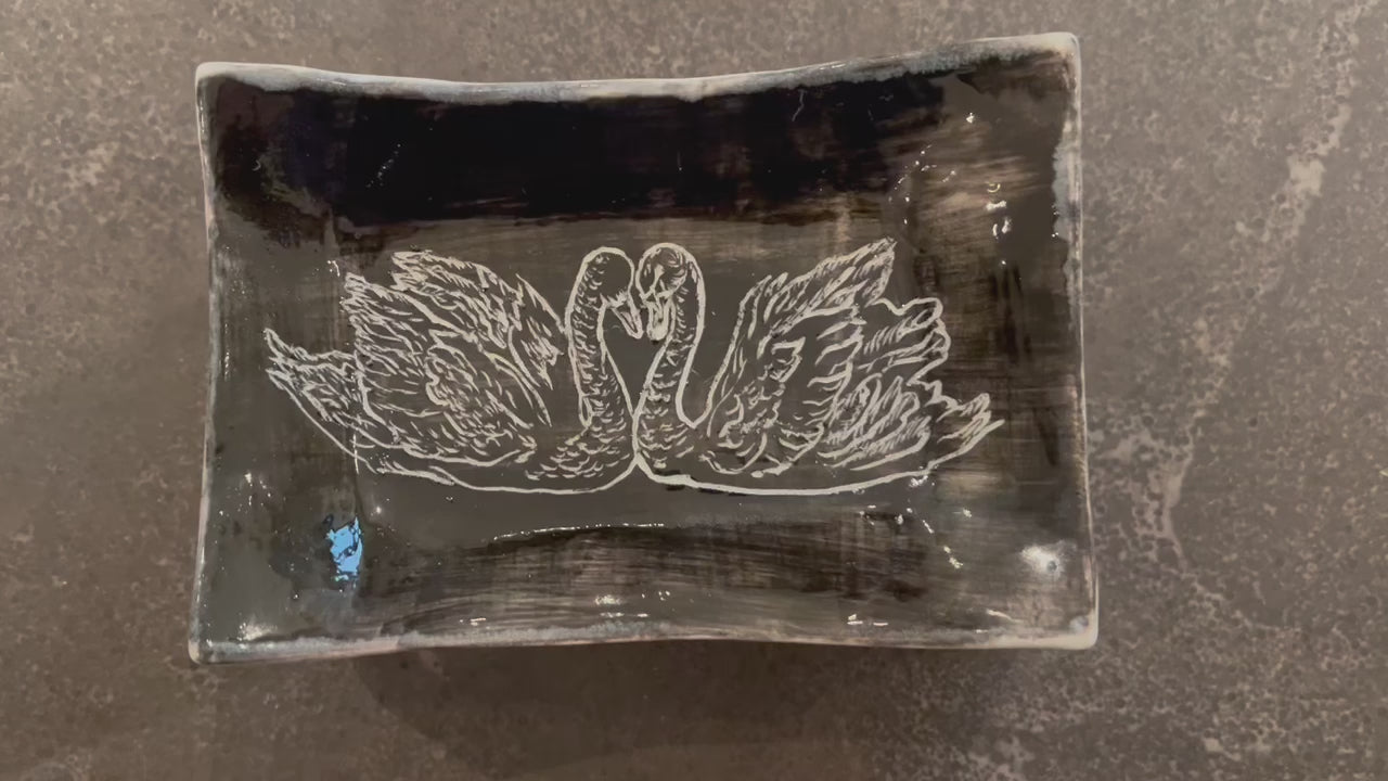 As a soap dish